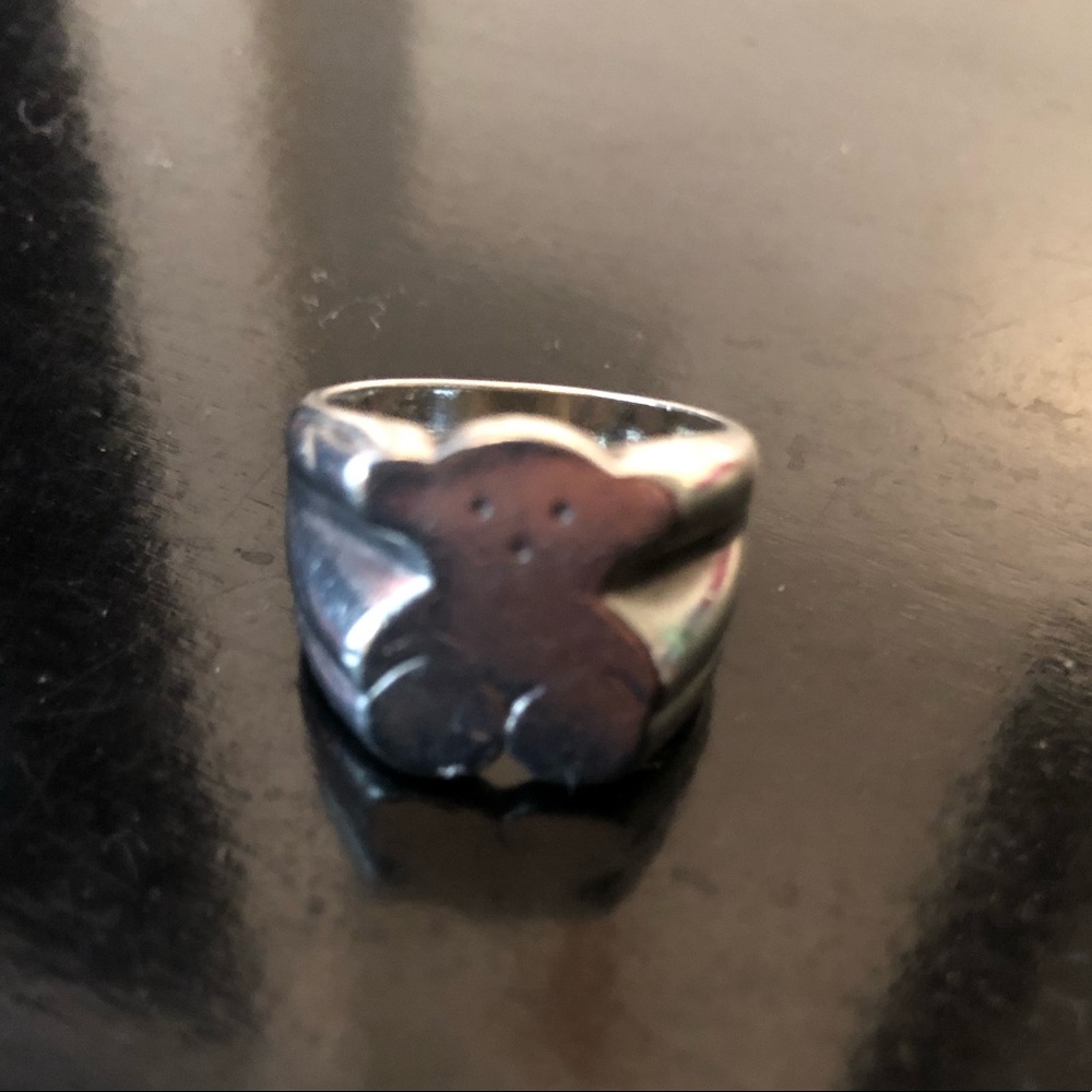 Authentic Silver Sweet Dolls Tous Ring